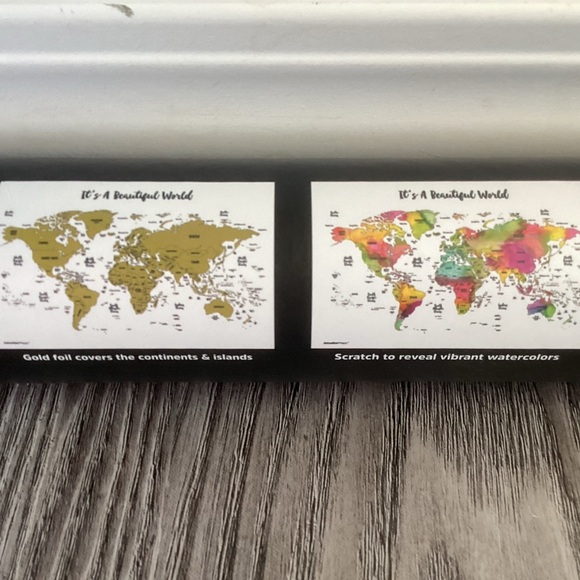 Scratch off World Map - Picture 3 of 4